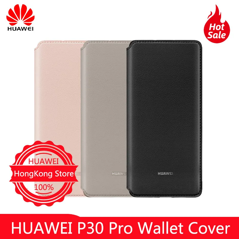 100% оригинал HUAWEI P30 Pro чехол кошелек полностью Облегающий защитный анти осенний