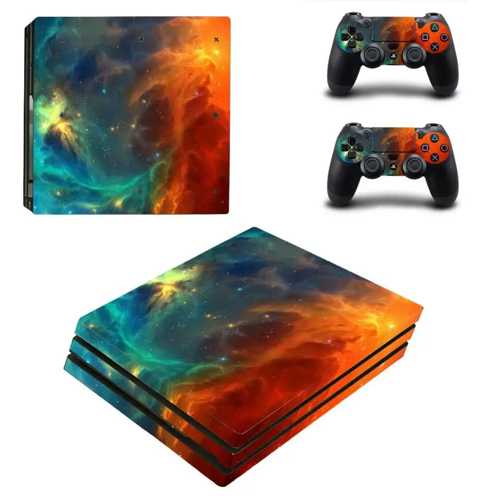 PS4 Pro sticker s звездное небо PS 4 Play station наклейки для кожи Pegatinas playstation консоли и