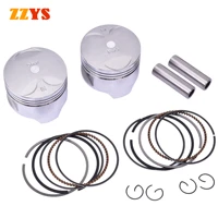 64mm 64 25mm 64 5mm std 25 50 0 25 0 5 400cc motorcycle engine piston and ring kit for honda kwo steed 400 bros 400 steed400