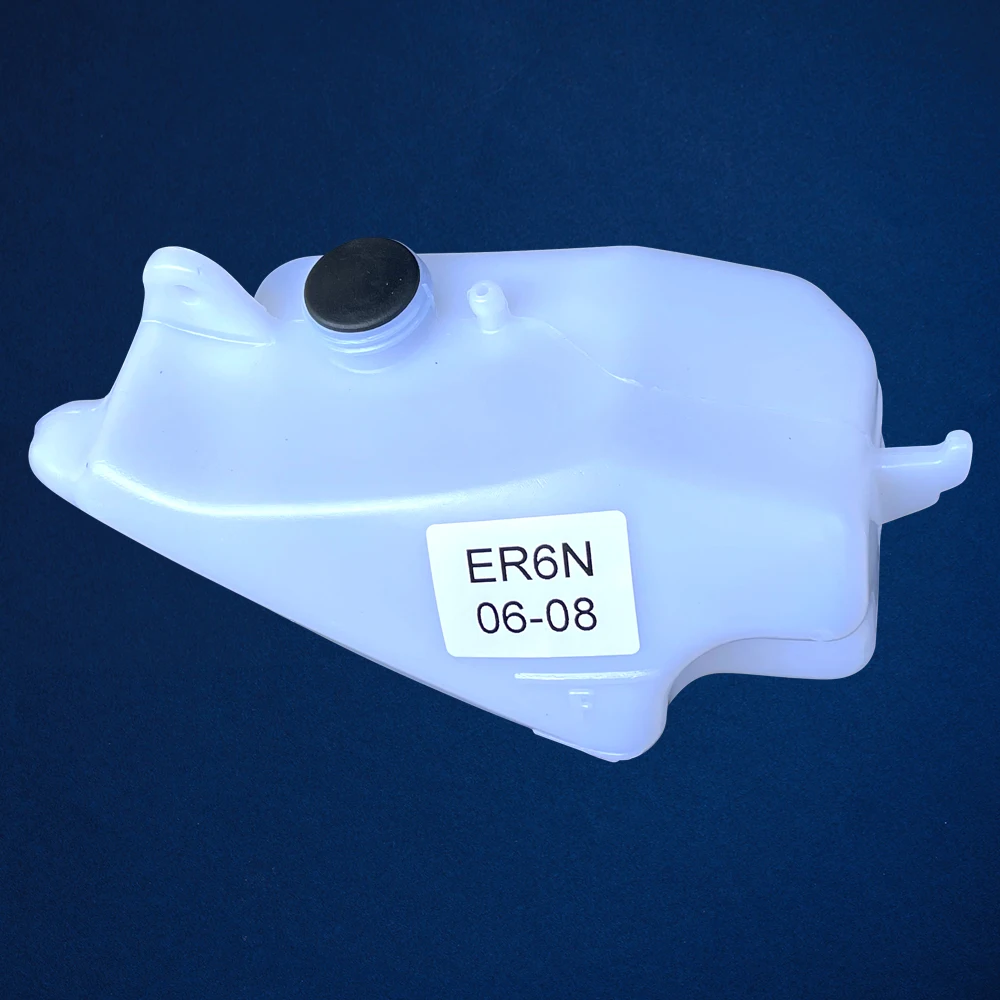 Охладитель для мотоцикла резервуар перелива охлаждающей жидкости воды Kawasaki ER-6N