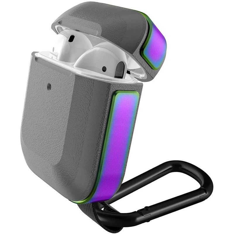 X-Doria Defense Trek чехол для AirPods 1& 2 настоящий обработанный алюминиевый Поликарбонат защитный чехол для Apple AirPods 1& 2 Coque