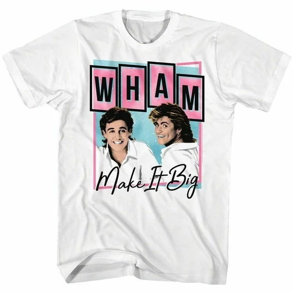 

Wham - Pastel Make It Big - American Classics - Adult T-Shirt