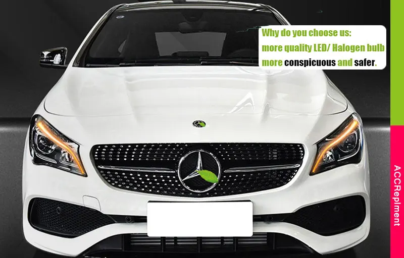 Авто. PRO головной светильник s для Benz CLA- автомобильный Стайлинг Биксеноновые линзы светодиодный светильник DRL H7 Ксеноновые фары для Benz CLA