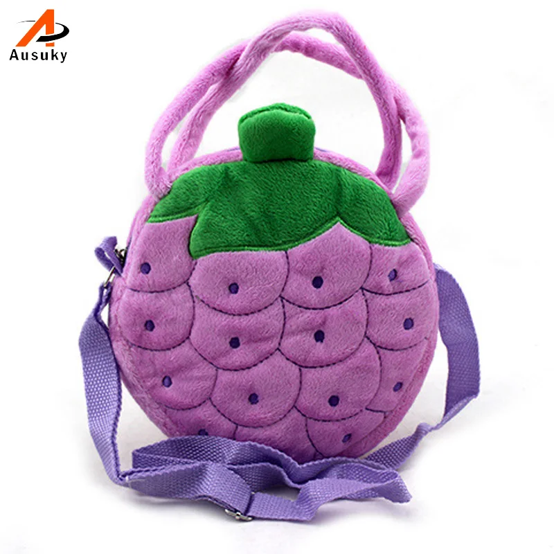 Cartoon kids Children Lucency Jelly Bags Baby Girls Fruit Cute Candy Color Messenger Handbags Princess Shoulder Bag New Tend |
