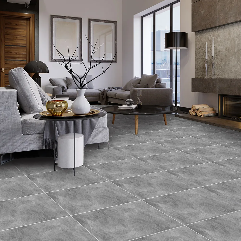 

Gray cement non-slip refurbished wall stickers and floor stickers suitable for living room and bedroom decoration tile stickers