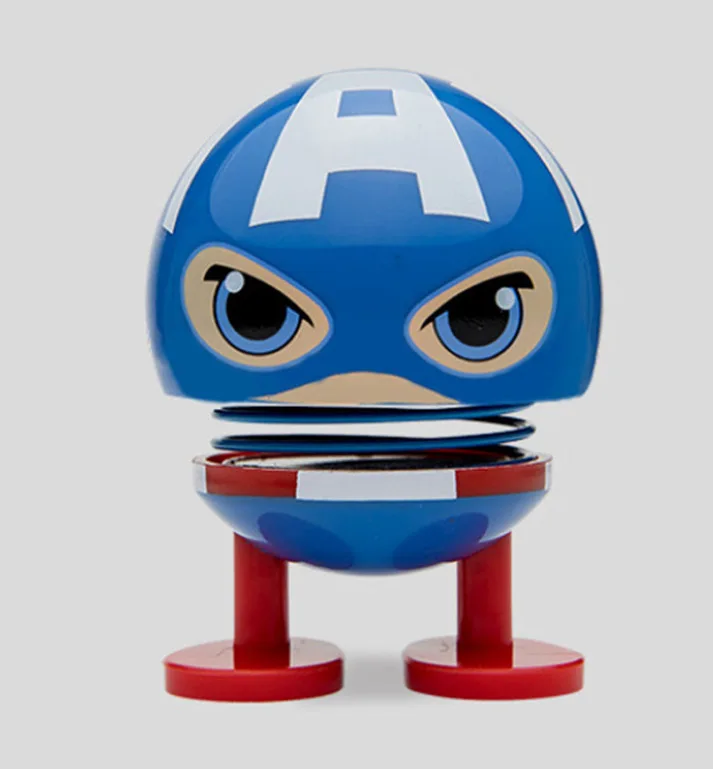 Белый Автомобильные украшения Дэдпул Marvel качающаяся голова кукла Фигурка Сидящая Модель Аниме мини кукла украшение автомобиля аксессуары для автомобиля - Название цвета: Белый