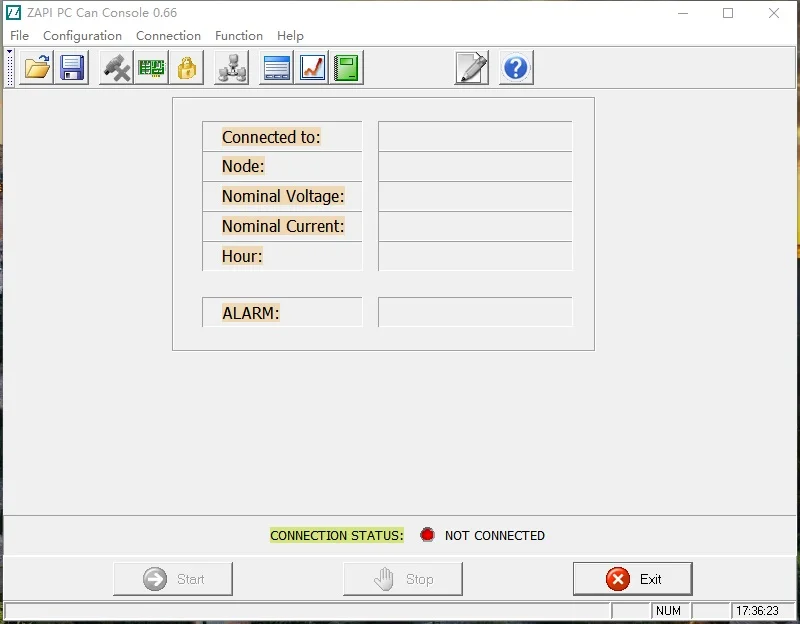 Clark ZAPI CAN консоль v0.89 + функциональные пароли