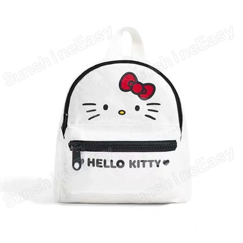 Модный мини-рюкзак с принтом HELLO KITTY, Студенческая сумка, рюкзак из бумажного материала, многофункциональная Женская Повседневная сумка