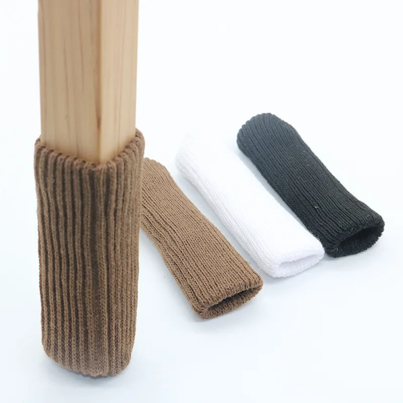 Трикотажная Женская Защитная крышка для ножек стола защитный чехол стула