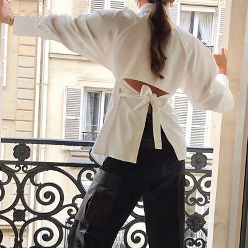 

Spring Women White Blouse Female Shirt Tops Long Sleeve Casual Turn-down Collar OL Style Women Blouses Lady Blouse Shirt Blusas
