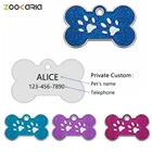 Идентификационные бирки для домашних животных, кошек, собак, с гравировкой, идентификационный номер для кошек, собак, щенков, бирка для ошейника, подвесная косточка, аксессуары для домашних животных