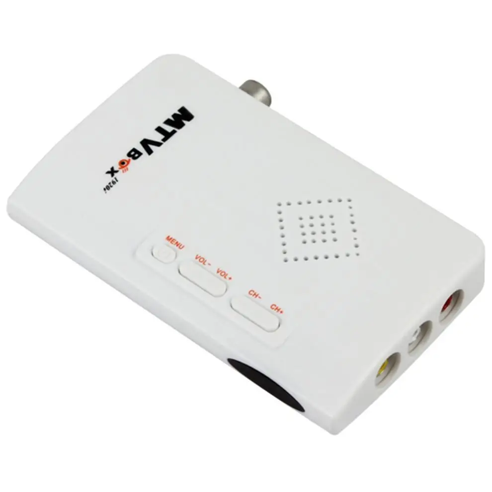 Внешний HD tv BOX цифровой компьютер программа приемник тюнер с динамиком поддержка CRT/lcd монитор