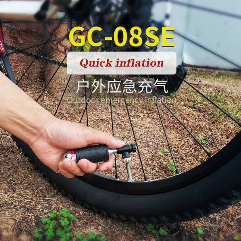 Велосипедные насосы GIYO CO2 Schrader Presta алюминиевая трубка для шин мини-насос горных