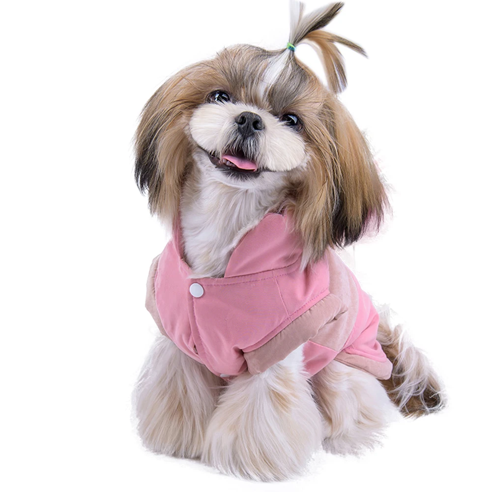 

Autumn Winter Thicken Soft Comfortable Pet Cotton Clothes Warm Coat Clothing for Dogs