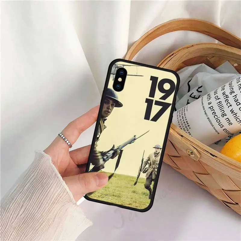 

1917 American War Movie Movies luxury Phone Case coque for iPhone 11 12 pro XS MAX 8 7 6 6S Plus X 5S SE 2020 XR
