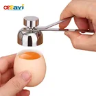 Металлический нож для яиц ножницы для открывания яиц, резак для ракушек, вареное яичко из нержавеющей стали, креативный набор кухонных принадлежностей для открытия яиц