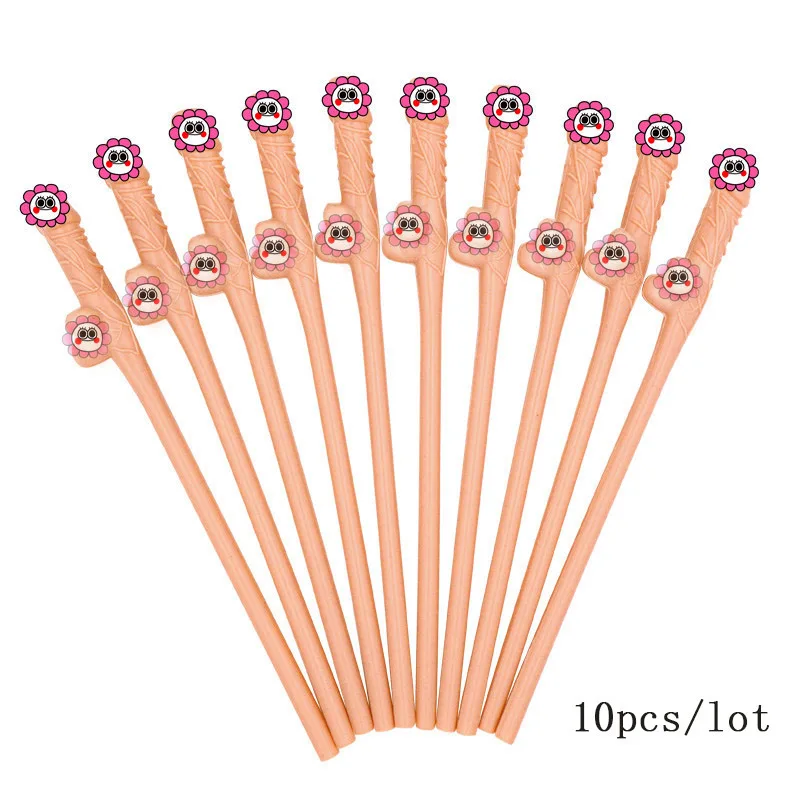 Fleshcolor Straw Топпер для торта, вечерние принадлежности Для холостяка, украшение торта, воздушный шар для пениса, соломинка в виде пениса, вечерние аксессуары для украшения невесты - Цвет: Fleshcolor Straw