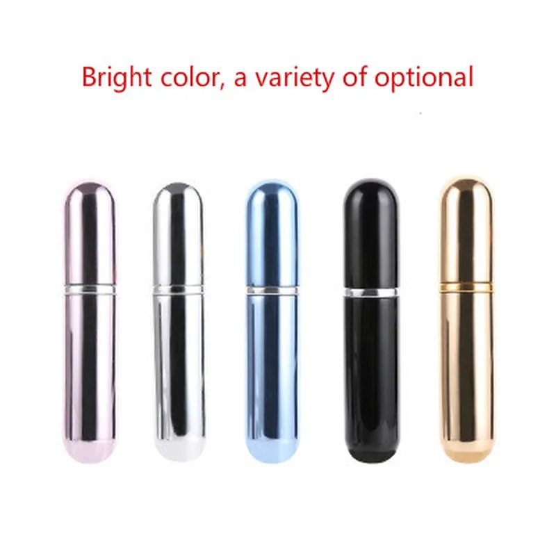 5 мл портативный мини алюминиевый многоразовый флакон духов с распылителем