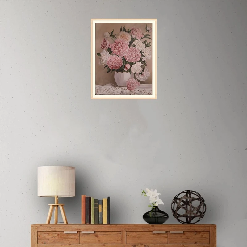 5D красивый цветочный узор алмазная вышивка рукоделие живопись крестиком круглые