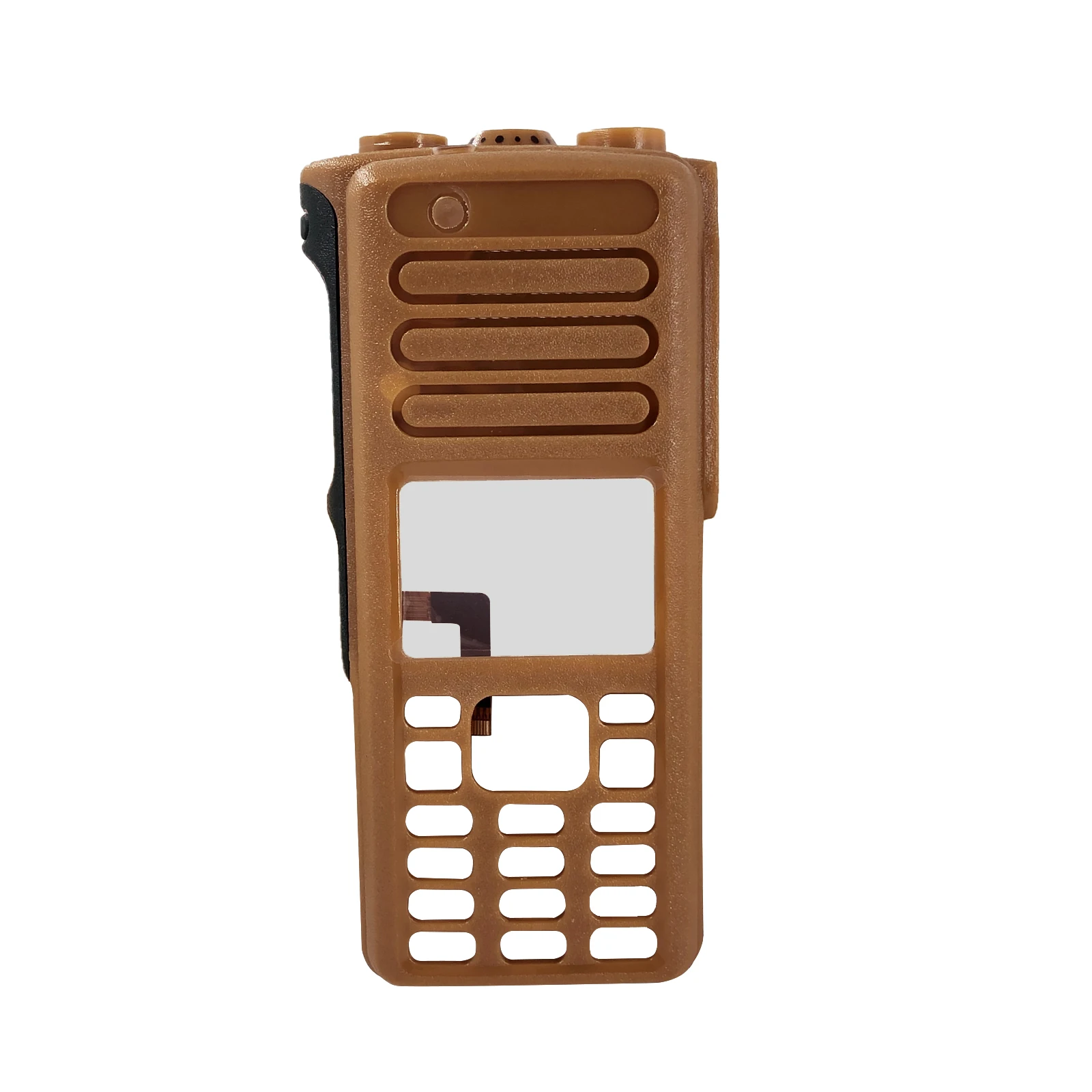 Brown Replacement Repair Housing Case Kit for XPR7550 XPR7580 P8668 P8660 DP4800 DP4801 DGP8550 DGP5550 GP338D Radio