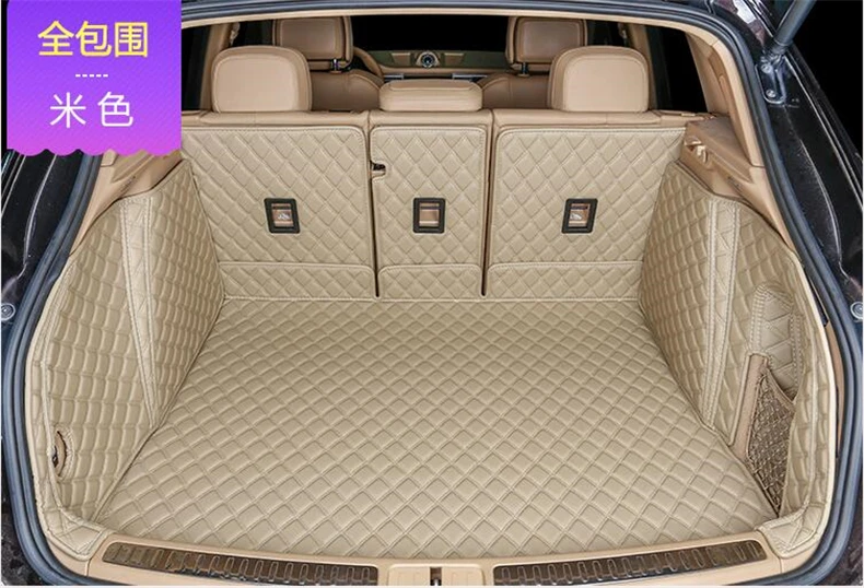 Для Porsche Macan Boxter 2014 2015 2016 2017 2018 2019 2020 полный задний багажник кассетного коврик для