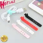 USB-устройство для намотки кабеля, органайзер для проводов мыши, наушников, шнур для ПК, бесплатное управление кабелем, обруч, лента, протектор