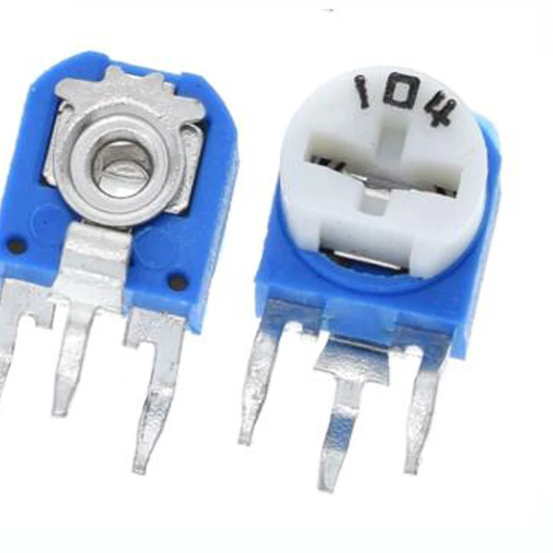 10pcs Rm065 Rm-065 100 200 500 1k 2k 5k 10k 20k 50k 100k 200k 500k 1m Ohm Trimpot Trimmer Potentiometer Variable Resistor - купить по