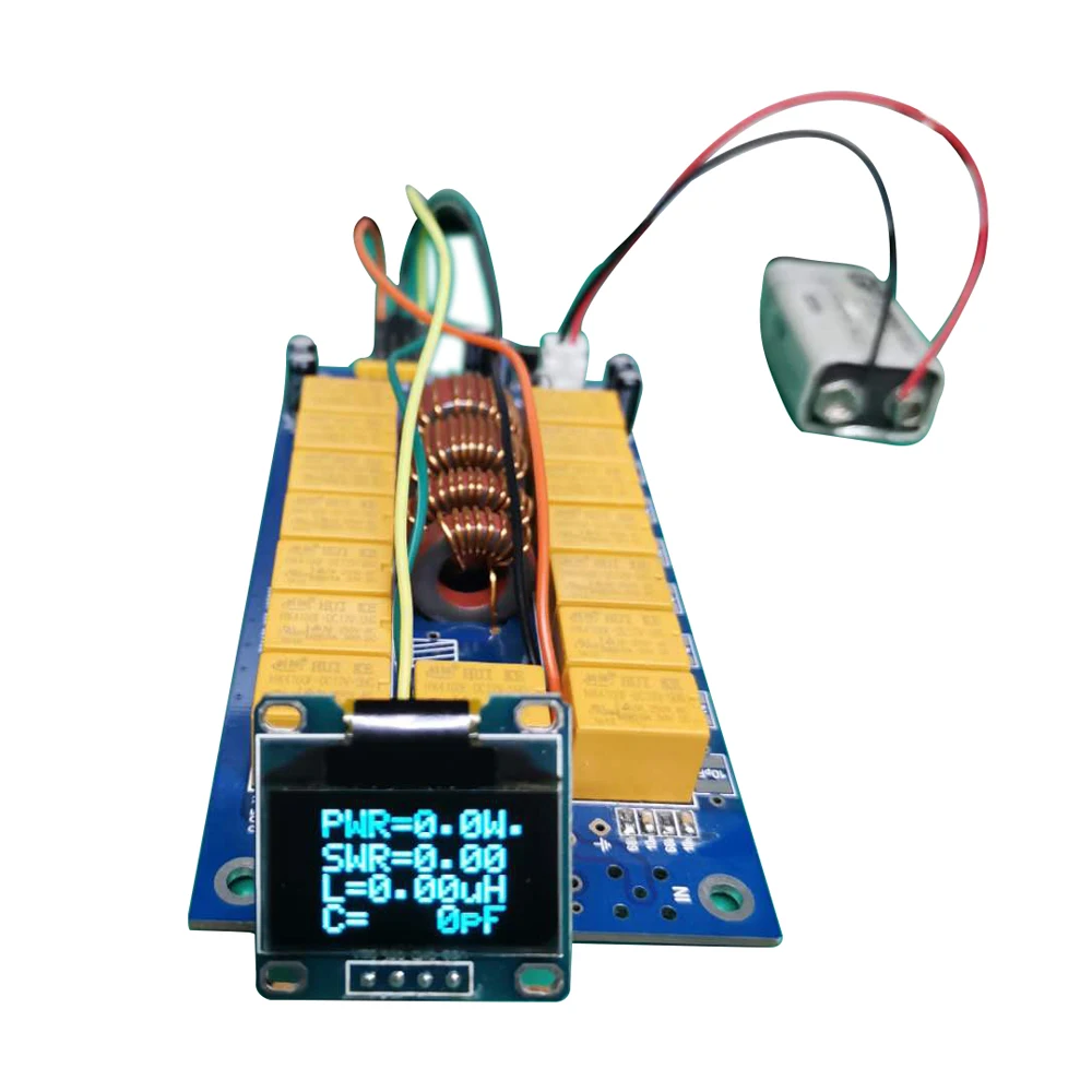 ATU-100 DIY Наборы 1,8-50 МГц ATU-100mini автоматический тюнер антенны от N7DDC 7x7 + OLED, прошивкой запрограммирован/SMD/кристалл ИС пайки инструмент - изображение