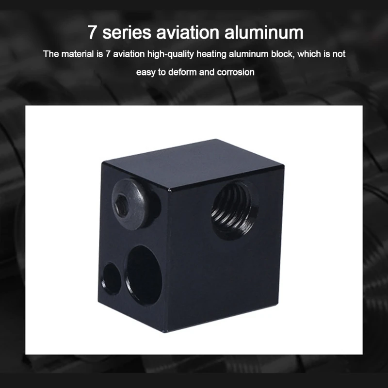 

R2JA 3D Printer Parts Hotend Assembled Extruder 12V 24V 40W MK8 0.4mm Nozzle Kit