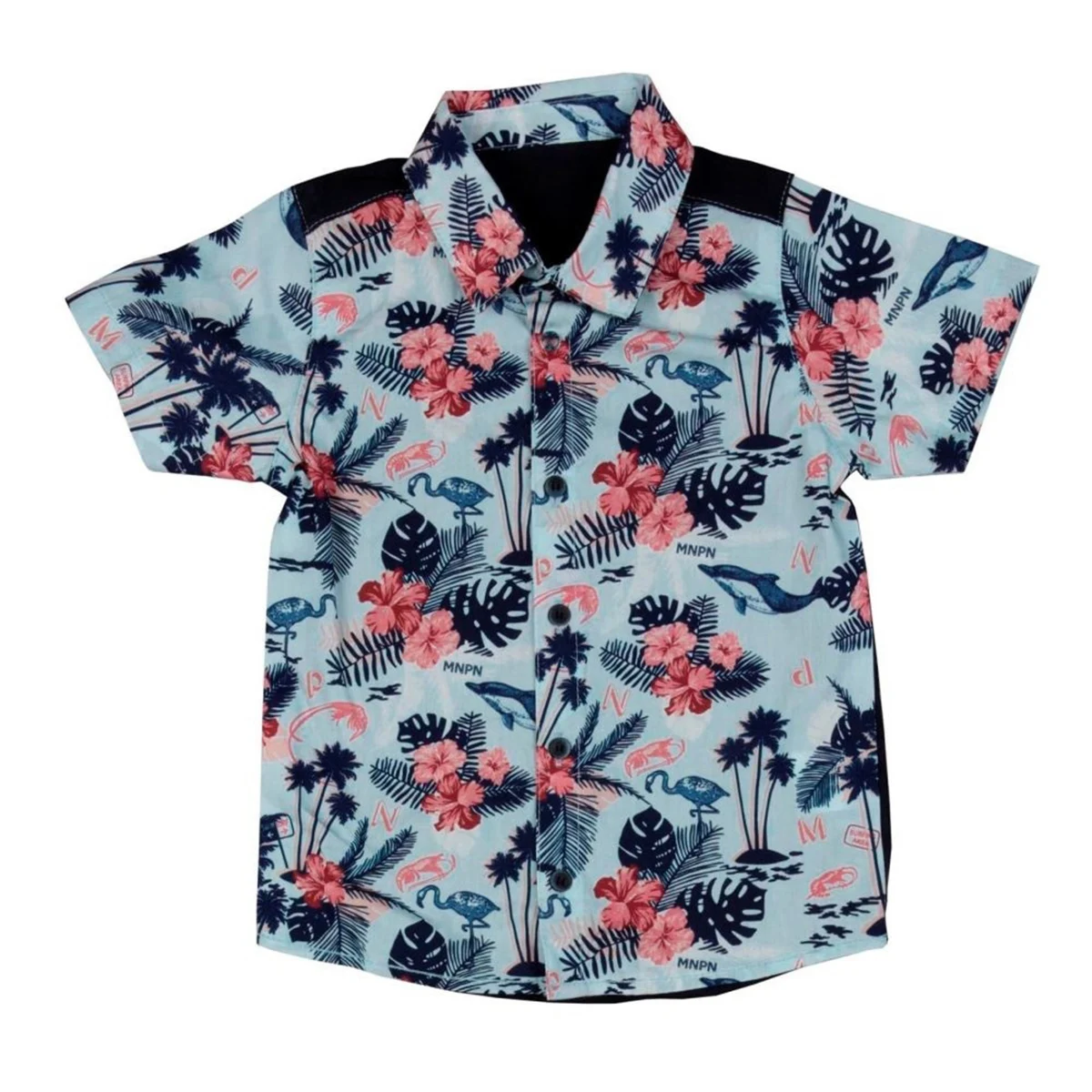 

Bebepan Seaside Printed Shirt