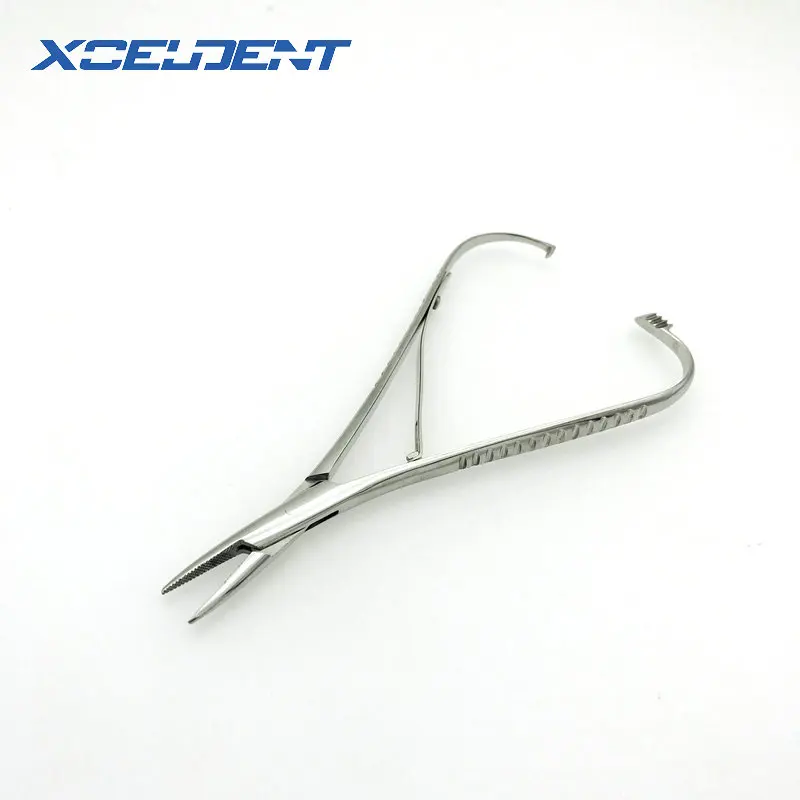 

Стоматологическая Матье Иглодержатель Стандартный 14 см клювовидные щипцы стоматологические хирургические инструменты