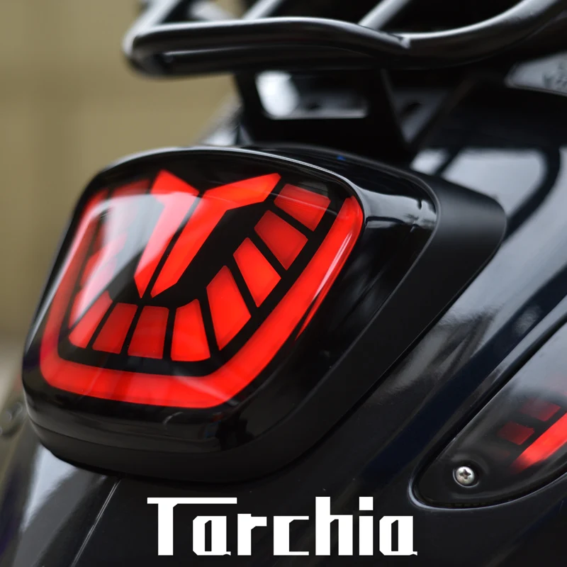 Мотоциклетные аксессуары для Vespa Spring 150 Sprint водяной светодиодный задний фонарь