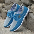 Мужские удобные ботинки REETENE, однотонные мужские кроссовки для вождения, осень 2021, большой размер 48, парусиновая обувь для мужчин, дышащая мужская обувь