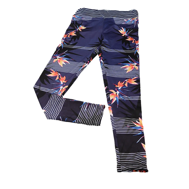 Штаны для йоги с высокой талией женские леггинсы фитнеса спортивные Леггинсы в