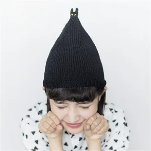 Creative New Style Chicken-Headed Pointy Top Wool Hat, Ladies Keep Warm In Autumn And Winter