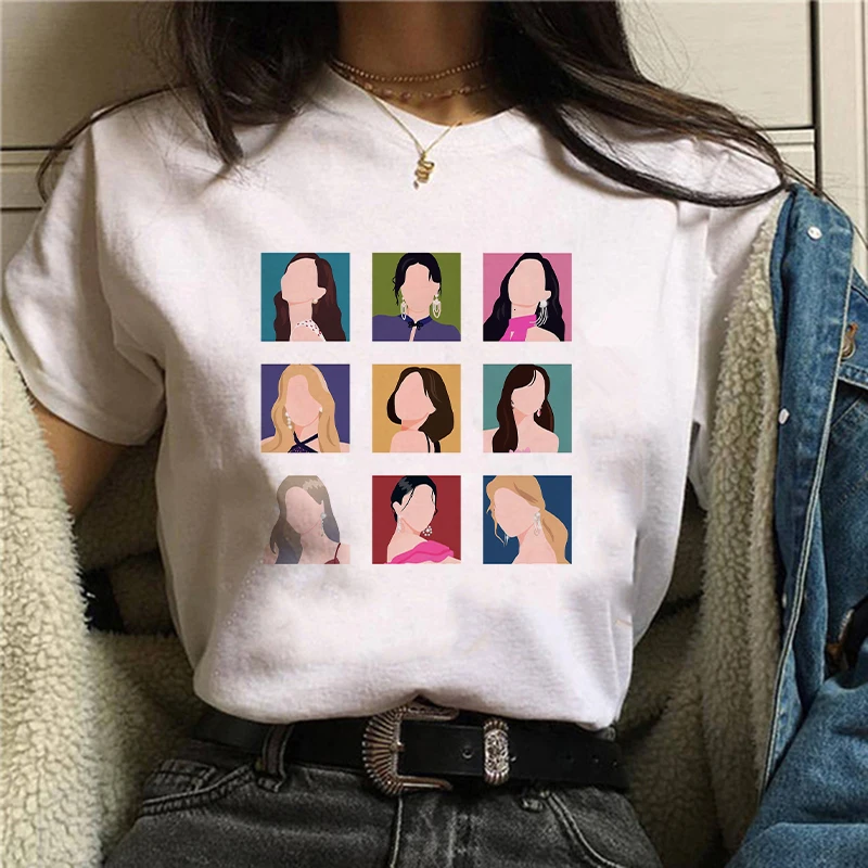 

Korean Twice T Shirt Women Print Tshirt Harajuku Women Tops Ulzzang Graphic Female T-shirt Kawaii 90s Kpop Tees Streetwear