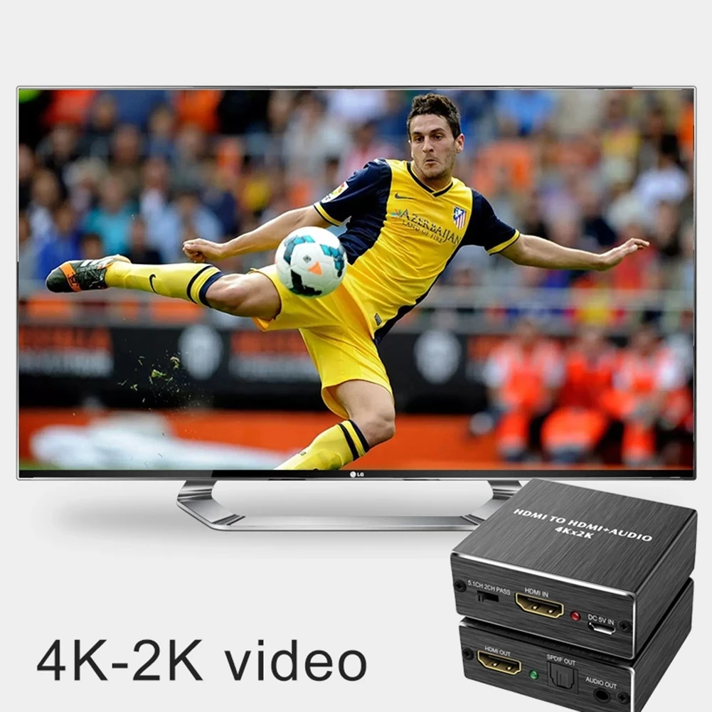 4K x 2K HDMI совместимый аудио сплиттер адаптер и оптический TOSLINK SPDIF + 3 5 мм стерео