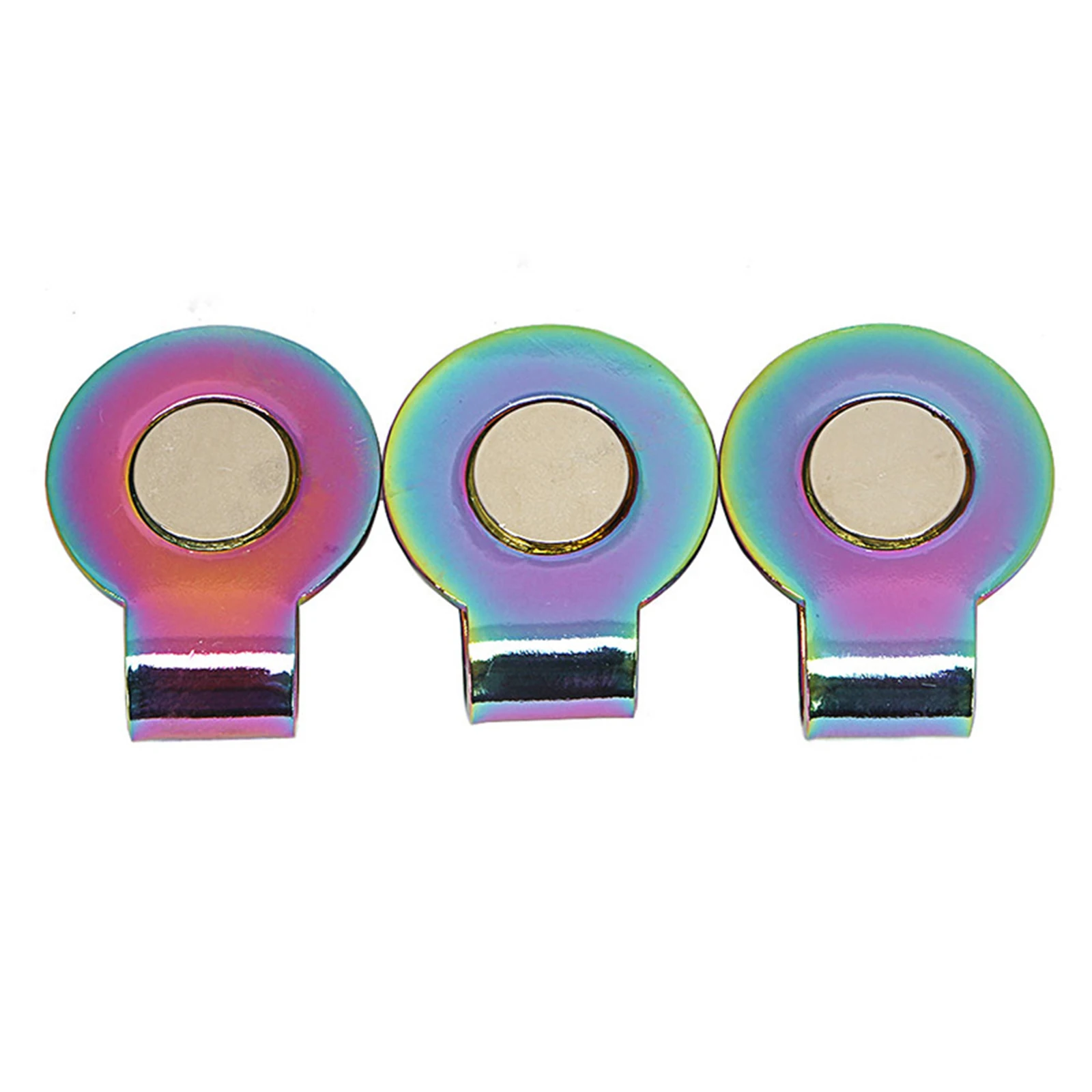 

Zinc Alloy Golf Ball Markers Women Men One Putt Hat Clip Putting Keepsake