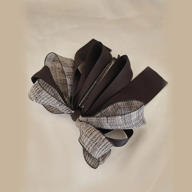 Заколки для волос с высоким конским хвостом девочек заколка милым бантом и