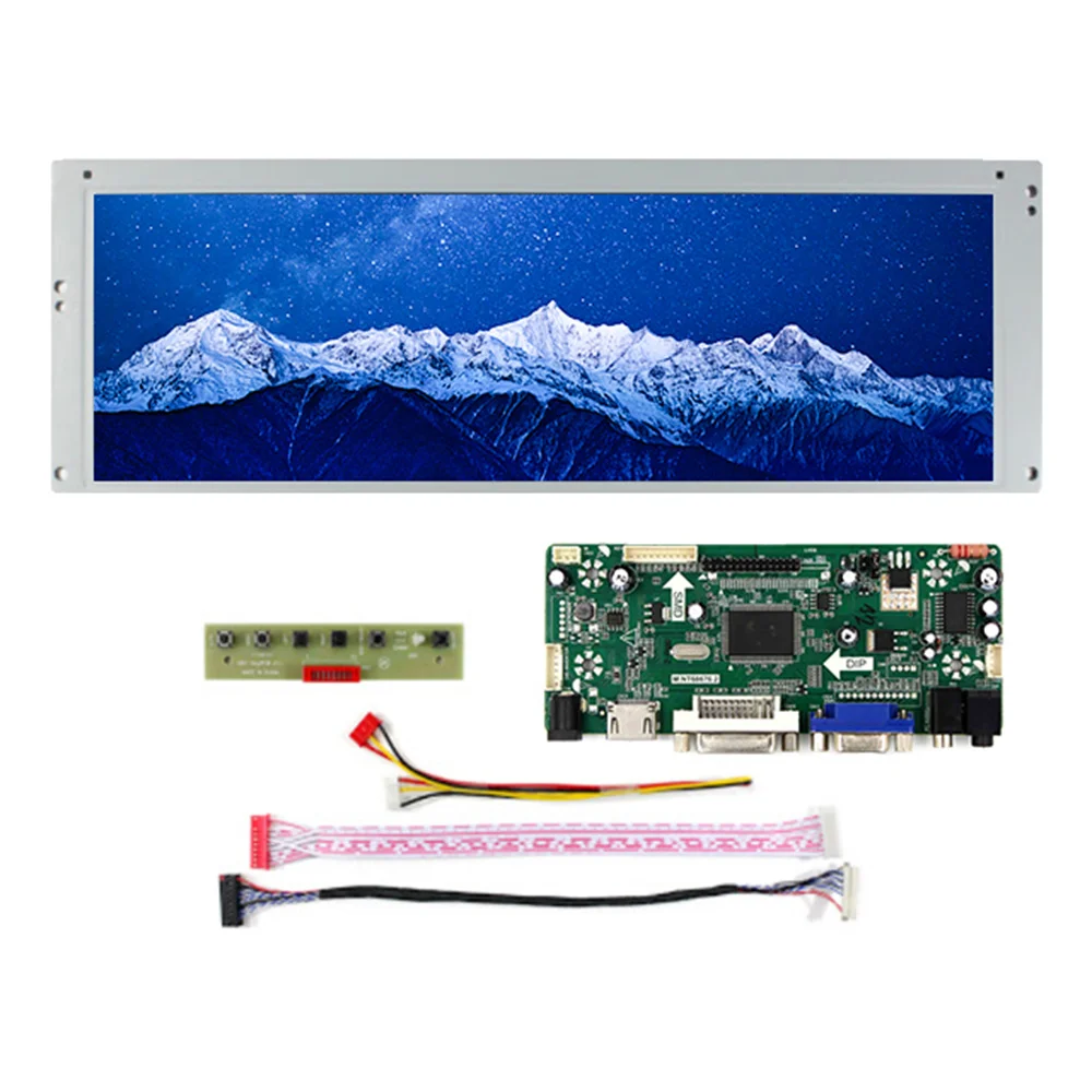 

Оригинальный LTA149B780F M.NT68676 HDMI + DVI + VGA контрольная плата монитор с 14,9 дюймовым 1280*390 ЖК-дисплей светодиодный экран Замена