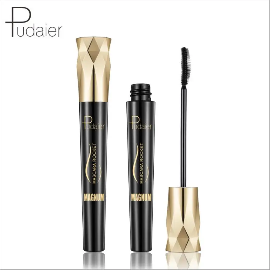 

Pudaier 4D Silk Fiber Thick Lengthening Lash Extension Eyelash Mascara Waterproof Curling Eyelashes Mascara Maquiagem T0352