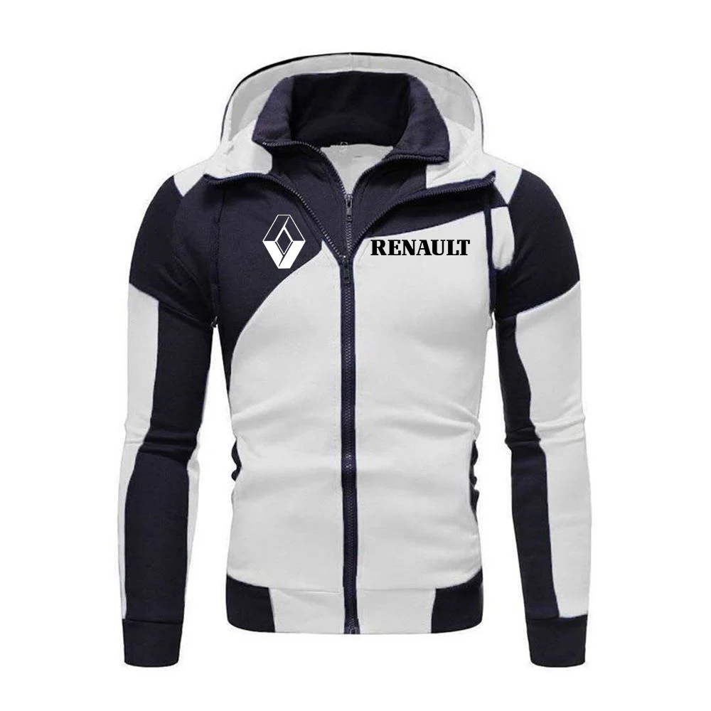 

2020 Renault Sport R.S. Jacket Men Sweatshirt Hoody Spring Autumn Fleece Cotton Zipper Hoodies Harajuku Male Clothing
