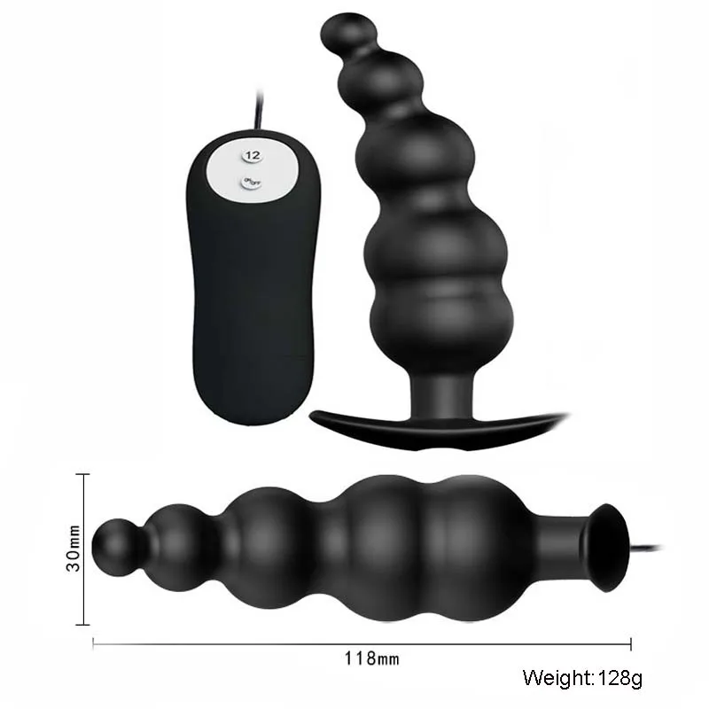 Большая Анальная пробка трусики-вибратор Стимулятор клитора секс дилдо Анальный
