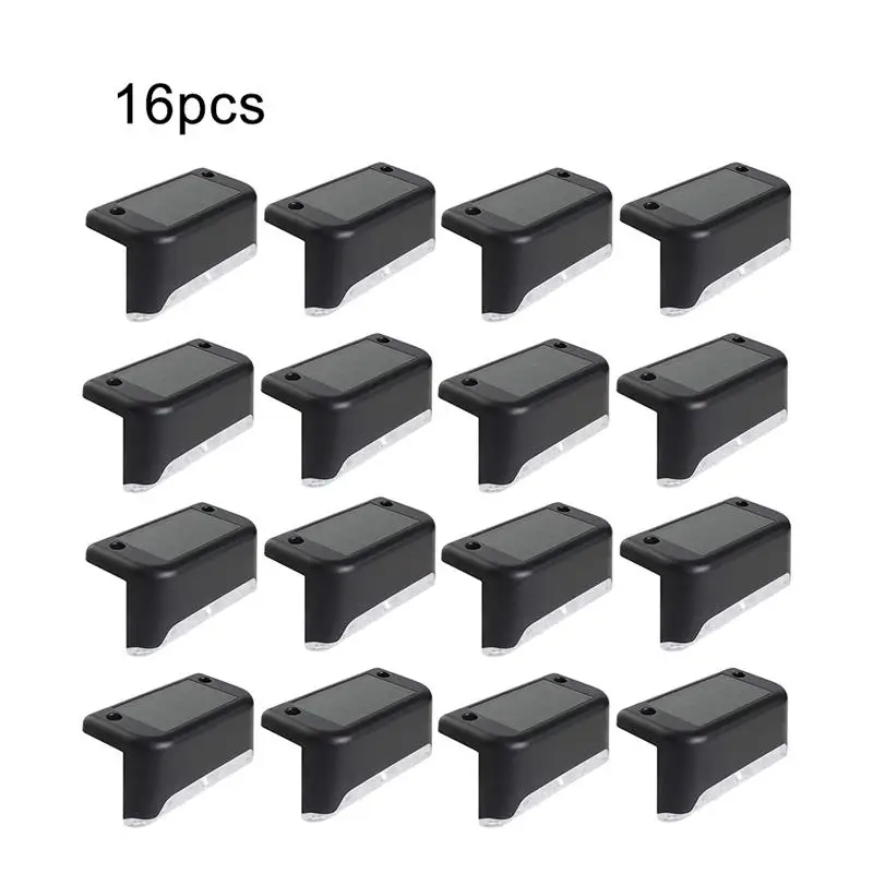 

1/4/8/16pcs Solar LEDS Light Outdoor Stairs Lights Waterproof LED Solar Lamps Outdoor Landscape Lights Applique Murale Interieur
