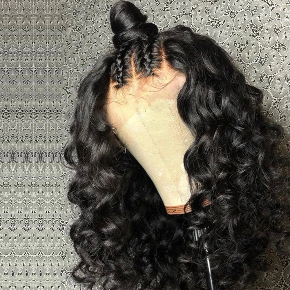 Full Lace Body Wave Wig Brazilian Full Lace Human Hair Wig With Baby Hair 150% Glueless Full Lace Wigs Human Hair