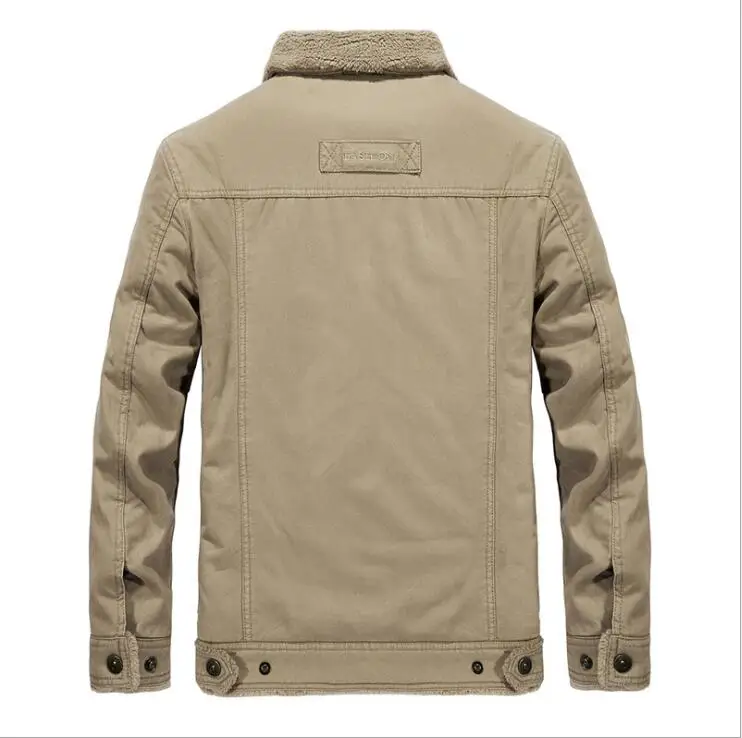 Мужская брендовая куртка-бомбер новинка зимние мужские военные куртки флисовая