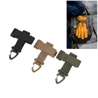 Ar 15 аксессуары для жилета Многофункциональный вращающийся на 360 градусов карабин Тактический Брелок для перчаток ремешок нейлоновый мягкий чехол подвесной зажим для охоты