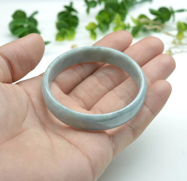 1028 + аутентичный Бирма нефрит зеленый нефритовый браслет | Украшения и аксессуары