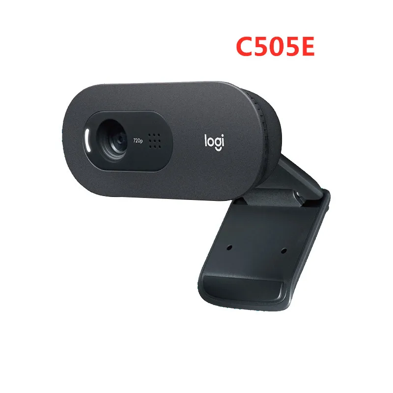 

Logitech C505E Webcam USB Interface Plug And Play 720P HD Resolution Logitech Office Meeting Web Course Education Camera