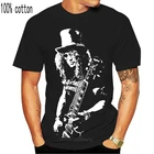 Мужская футболка с коротким рукавом и принтом высокого качества Slosh Rock Bond Gun N Roses